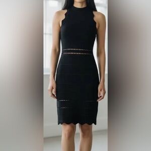 Bebe Elissa Scallop Black
Bodycon fitted Cocktail dress - excellent condition
